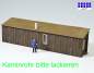 Preview: 0- 141234 Hemmschuhlegerunterkunft in Echtholzoptik -braun-
