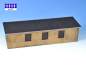 Preview: O- 141296 Werkstatt abfallender Putz + neue Tür -ocker-
