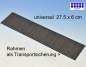 Preview: 0- 142903 Ladeboden universal 27,5 x 6 cm in Echtholzoptik
