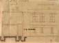 Preview: N- 800127 prussian block station -according to original plan -brick beige and weathering-