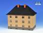 Preview: TT- 9157 freistehendes Wohnhaus -ocker-