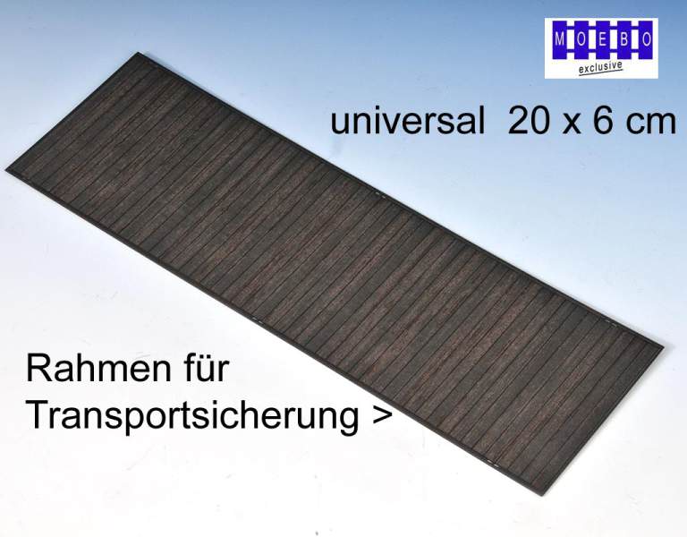 0- 142902 Ladeboden universal 20 x 6 cm in Echtholzoptik