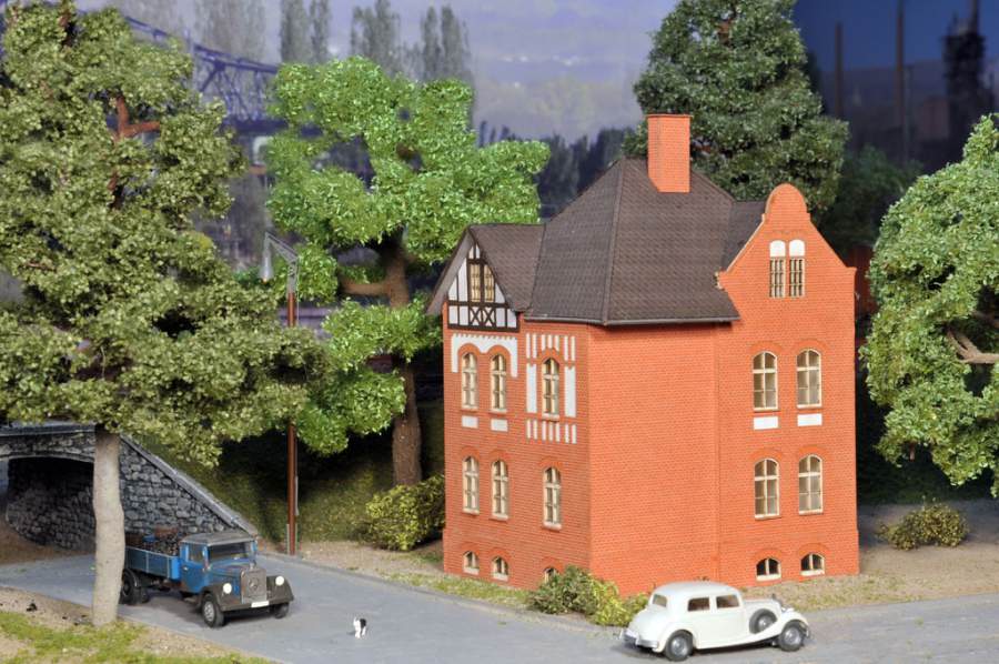 TT- 9160 preuß. Dienstwohngebäude "Baruth" nach Originalplan der KPEV