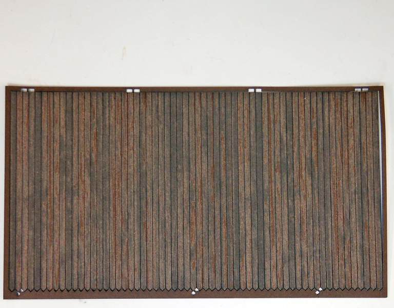 TT- 902221 Platte 0,45mm Stärke cm Präzisionsgravur in Echtholzoptik 58x110 mm
