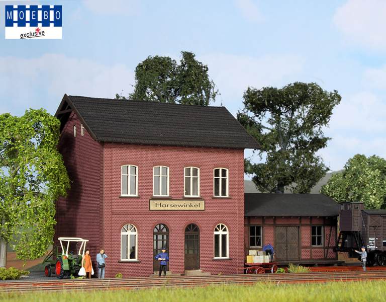 HO- 500171 Bahnhof Harsewinkel nach Originalplan xxSetxx