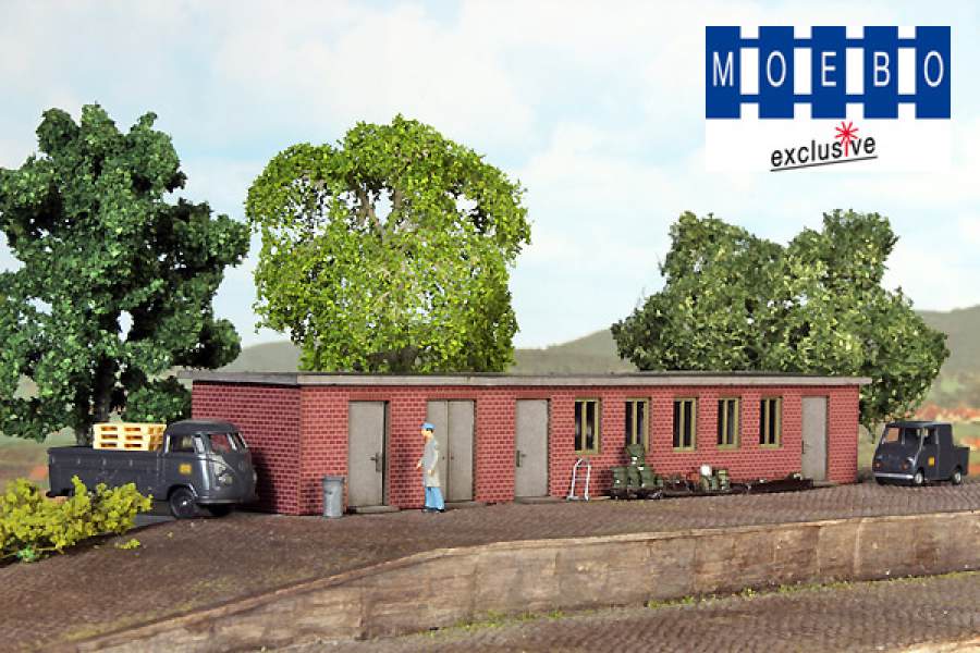 N- 800989 Kombiniertes Werkstattgebäude + Trafostation