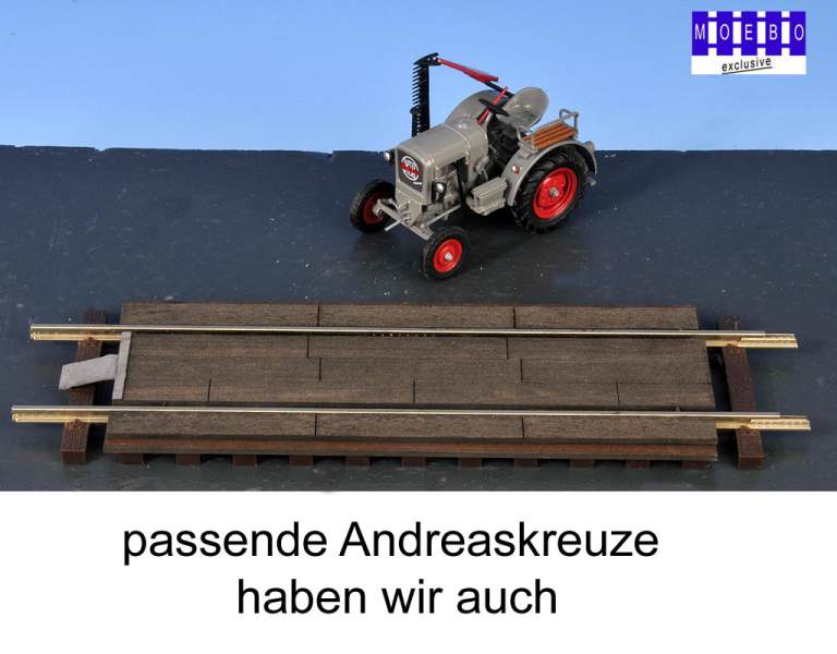 0- 141681 Bohlen- Fahrweg Holzbohlenbelag in Echtholzoptik f. Lenz-Gleis