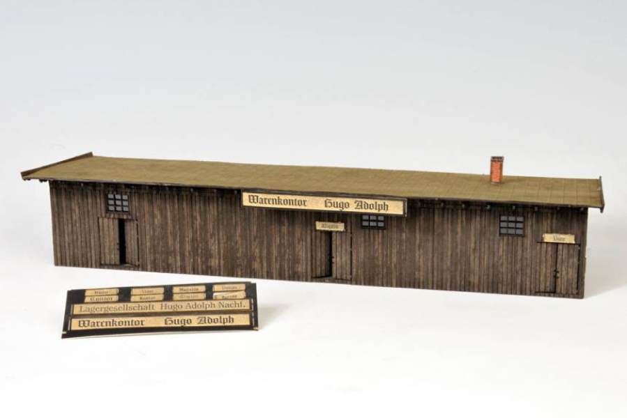N- 0889 "Lagergesellschaft Hugo Adolph" mit Präzisionsgravur