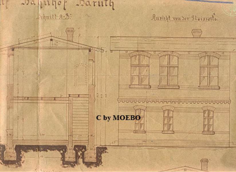 HO- 500123 preuß. Stellwerk, backsteinfarbig + dezent gealtert
