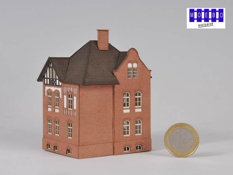 N- 0860 preuss. Eisenbahnerwohnhaus "Baruth" Originalplan
