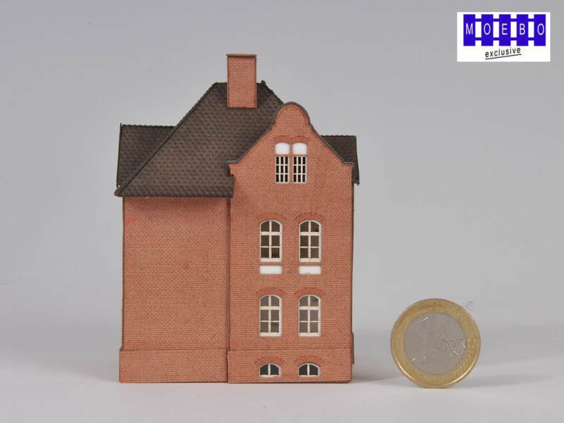 N- 0860 preuss. Eisenbahnerwohnhaus "Baruth" Originalplan