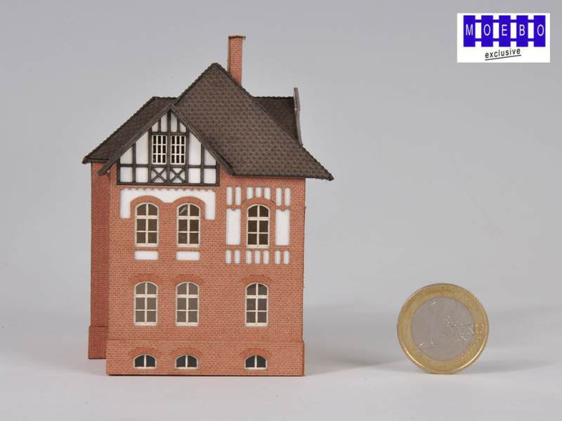 N- 0860 preuss. Eisenbahnerwohnhaus "Baruth" Originalplan