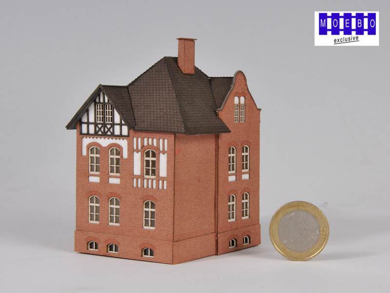 N- 0860 preuss. Eisenbahnerwohnhaus "Baruth" Originalplan