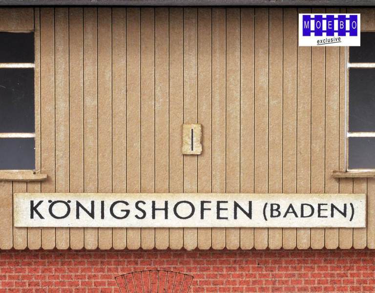 HO- 0124 Stellwerk Königshoven I  n. Ursprungsplan