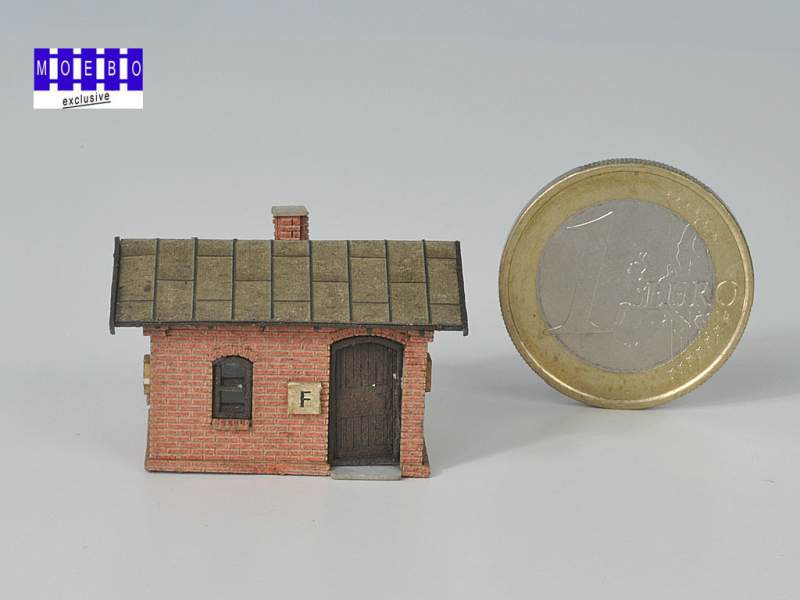 N- 0901 preuß. Posten "Baruth" ziegelrot