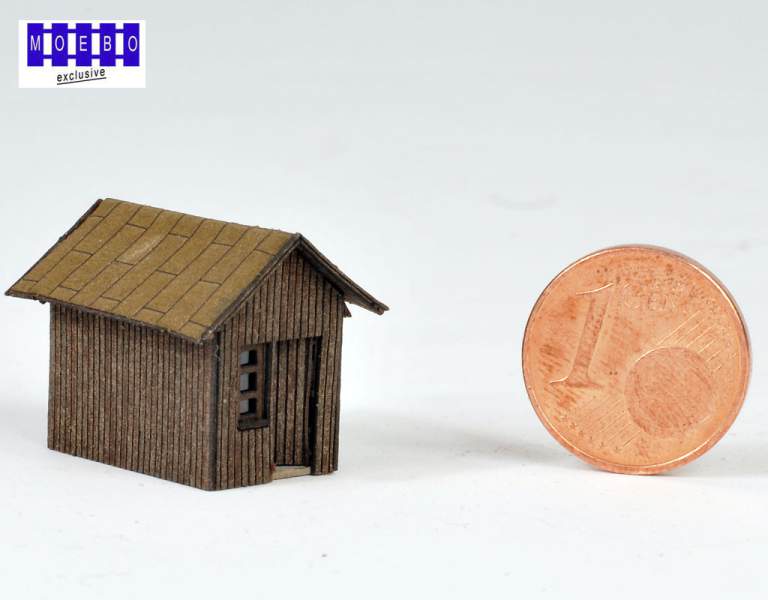Z- 199220 württemb. Wärterhäuschen/Posten -braun-