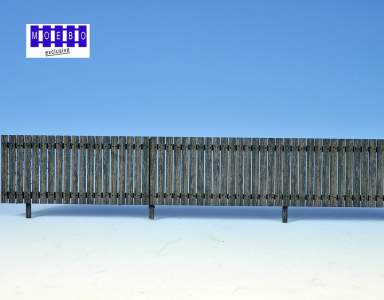 0- 141432 fine scale Zaun - nur eine Seite GRAVIERT grün- Effekt abblätternde Farbe